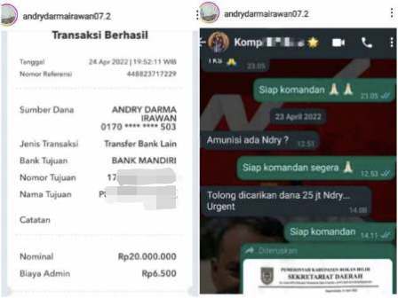 Tak Terima Dimutasi ke Pekanbaru, Bripka Andry Bocorkan Setoran Rp650 Juta ke Pimpinan